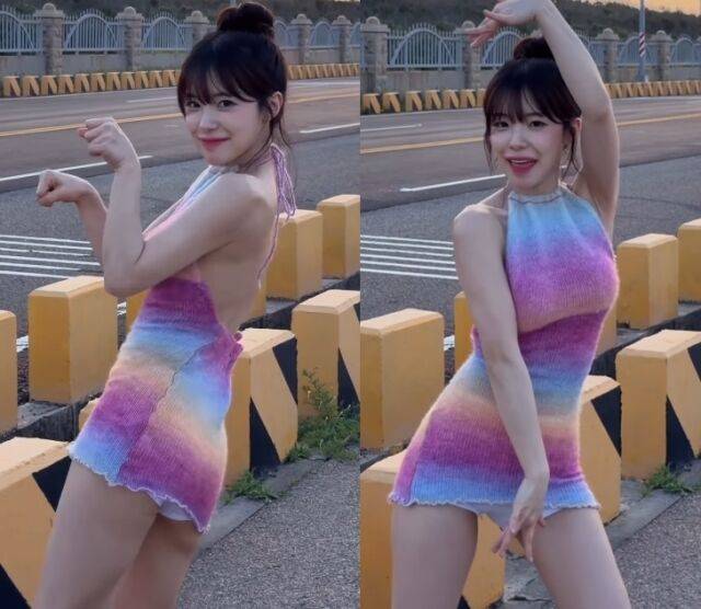 '치어리더계의 아이돌'로 불리는 이다혜가 압도적인 비주얼을 과시하며 댄스 실력을 과시했다. /이다혜 소셜미디어