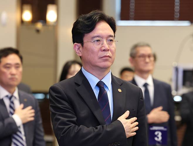 김영훈 고용노동부 장관. 연합뉴스