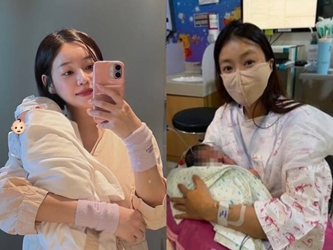 /사진=AOA 출신 유나, 배우 이시영 인스타그램