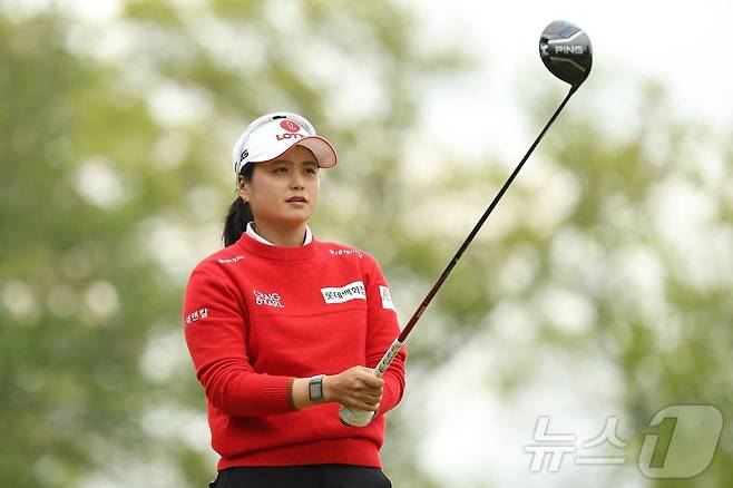 LPGA 투어 첫 우승에 도전하는 최혜진. ⓒ AFP=뉴스1
