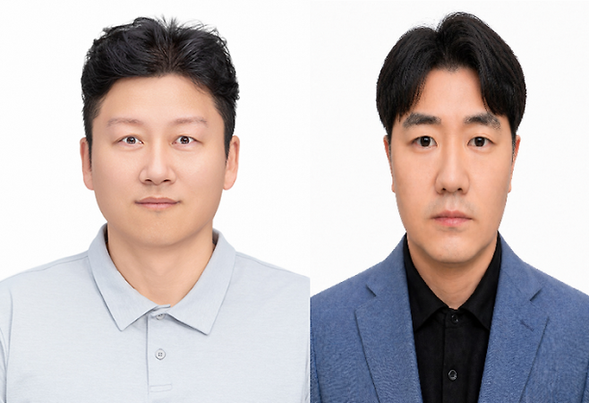 5월 대한민국 엔지니어상 수상자 윤훈 한국전력기술 사업책임자(왼쪽부터)와 최재훈 노아닉스 연구소장. 과기정통부 제공