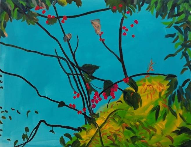 권순왕,산책자 Flneur, 91X116.7cm, 2017. 아트큐브2R2
