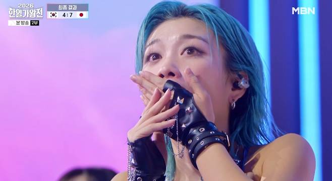 ‘2026 한일가왕전’ 3 차전 일본 가수 우승