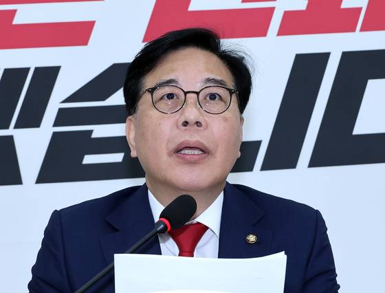송언석 국민의힘 원내대표 겸 공동선대위원장. 〈사진=연합뉴스〉