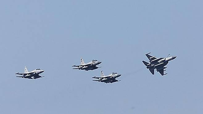 파키스탄 공군의 JF-17 전투기