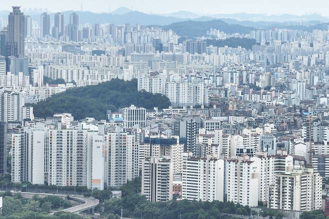서울 시내 아파트 단지의 모습 ⓒ연합뉴스
