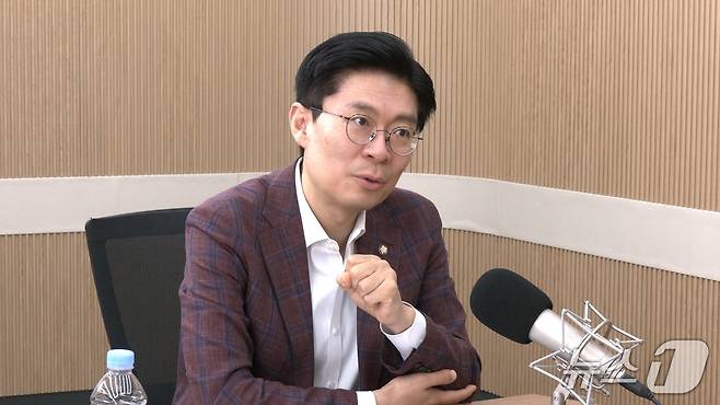뉴스1TV '팩트앤뷰'에 출연한 조정훈 국민의힘 의원. 2026.5.19./뉴스1