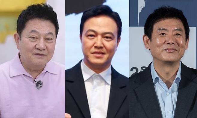 (왼쪽부터) 박준규, 정웅인, 성동일. MBN·뉴시스·디즈니+ 제공