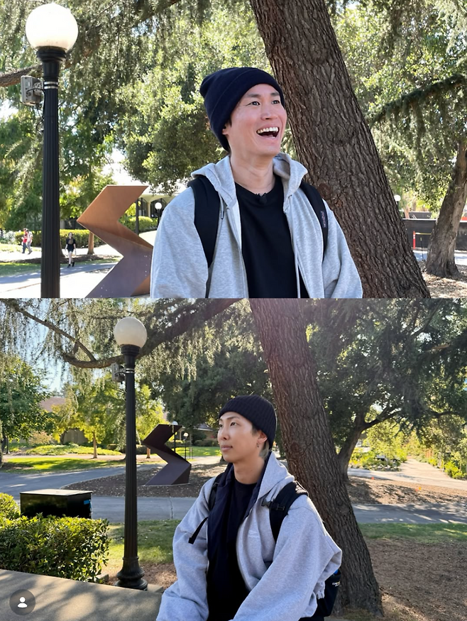 ▲ 그룹 에픽하이 타블로와 방탄소년단 RM. 출처|타블로 SNS