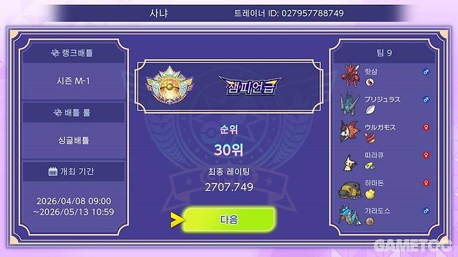 한국 1위, 세계 30위를 달성한 스트리머 '눈파티' (사진= 눈파티 X)