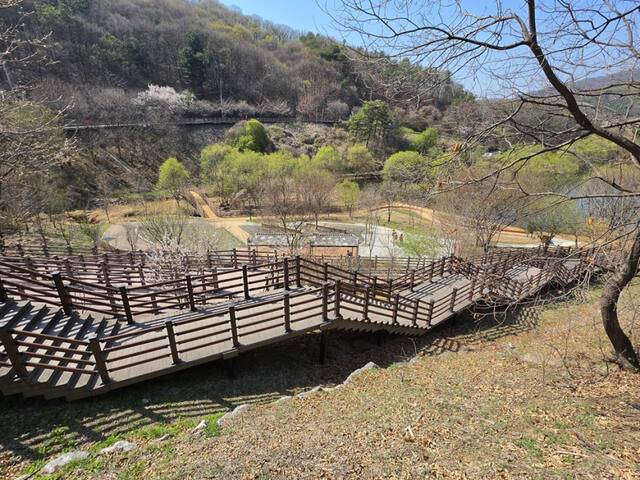 파주 광탄면 마장호수 전경. 파주시 제공