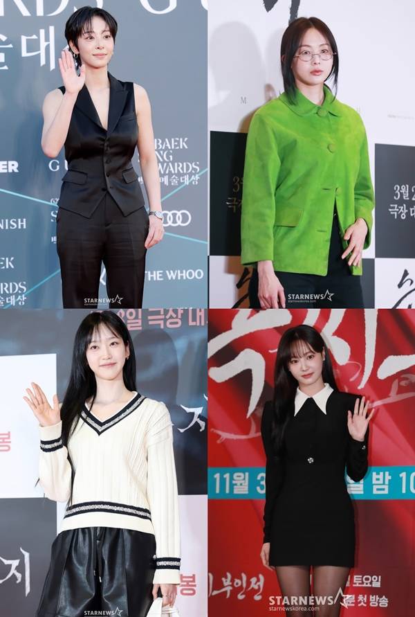 설인아, 금새록, 연우, 한지현./사진=스타뉴스 DB