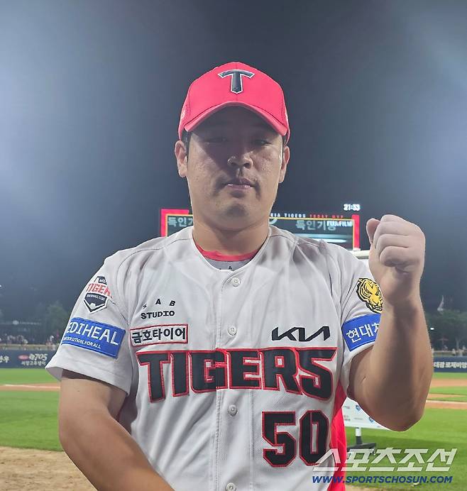 인터뷰에 임한 KIA 박상준. 김영록 기자