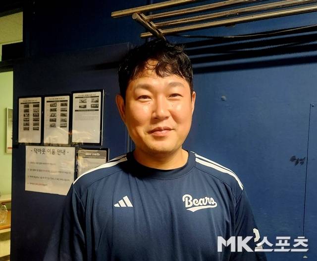 19일 NC전이 끝나고 만난 두산 양의지. 사진(잠실 서울)=이한주 기자
