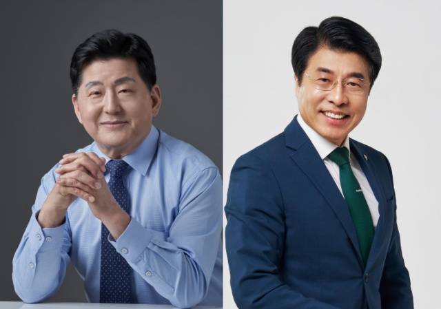 서울 송파구는 더불어민주당 조재희 후보와 국민의힘 서강석 후보가 진검승부를 펼친다. /각 후보 캠프