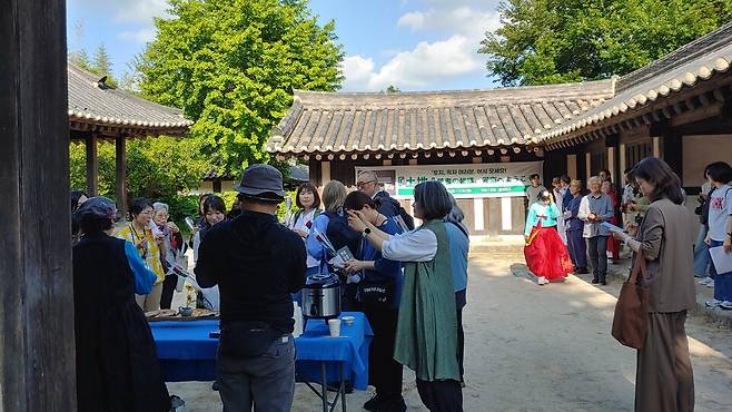 박경리 선생 탄생 100주년, '토지' 한·일 독자 교류행사 모습 ⓒ하동군 제공