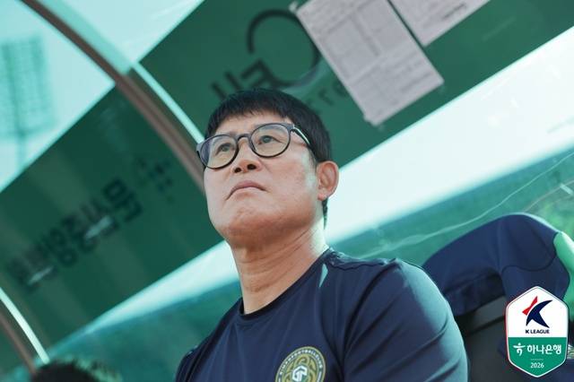 고정운 김포FC 감독. /사진=한국프로축구연맹 제공