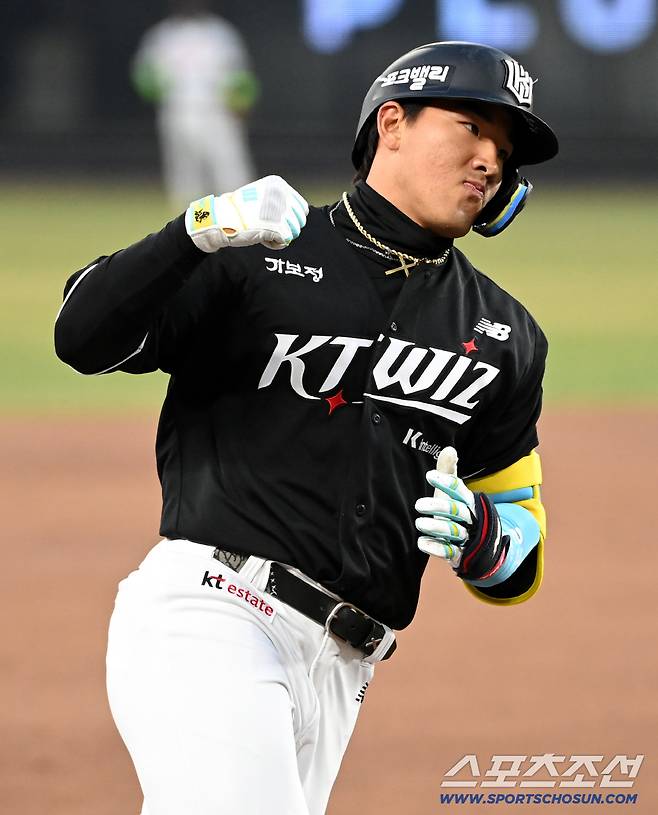 KT 안현민. 허상욱 기자wook@sportschosun.com