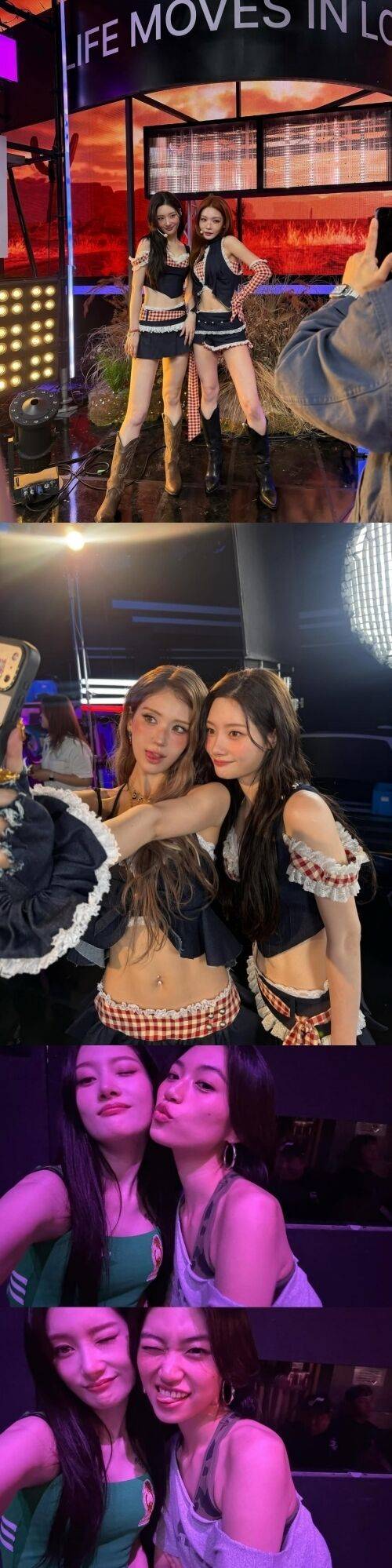 그룹 아이오아이 멤버 겸 배우 정채연이 여전한 청순 미모를 뽐냈다. / 정채연 소셜미디어