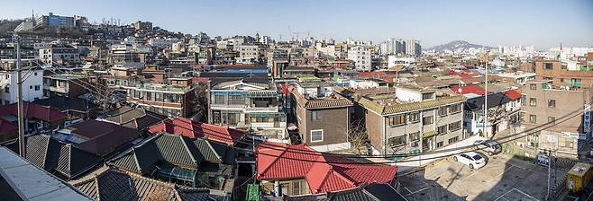 서울 성북구 장위뉴타운 14구역 일대 전경. 매경DB