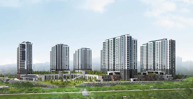 동탄2 C-27블록 투시도.(사진=한국토지주택공사)
