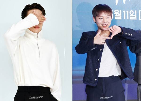 구교환(왼쪽)과 박지훈, 사진출처=스타뉴스DB