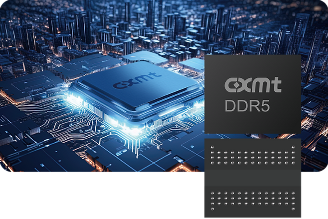 CXMT의 최신 D램 DDR5 제품. /CXMT