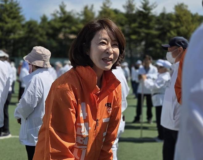 개혁신당 고금란 과천시장 후보. 페이스북 캡처