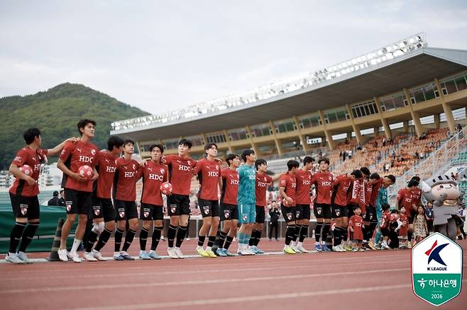 부산 아이파크가 파주를 4-1로 꺾었다.(한국프로축구연맹 제공)