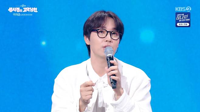 그룹 SG워너비 출신 가수 이석훈이 다이어트 방법에 대해 말했다. /사진=KBS2 '더 시즌즈-성시경의 고막남친' 방송 화면