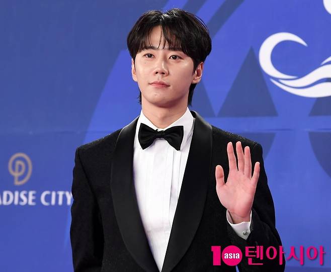이준영이 취재진 앞에 섰다. / 사진=텐아시아DB