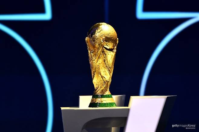 국제축구연맹(FIFA) 월드컵 우승 트로피. 사진=게티이미지코리아