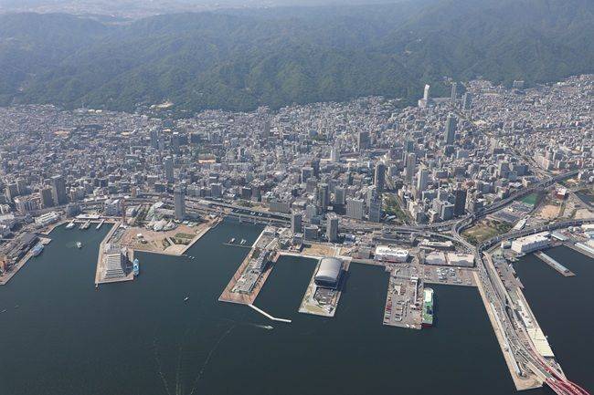 고베항 전경. ⓒ고베시