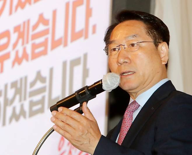 유정복 국민의힘 인천시장 후보. 유정복 후보 캠프 제공