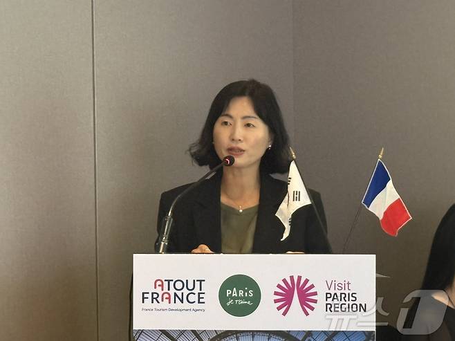 정혜원 프랑스관광청 한국지사장 대행 ⓒ 뉴스1 윤슬빈 관광전문기자