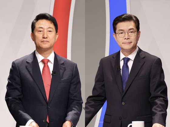 서울특별시장선거 후보자토론회. 〈사진=연합뉴스〉