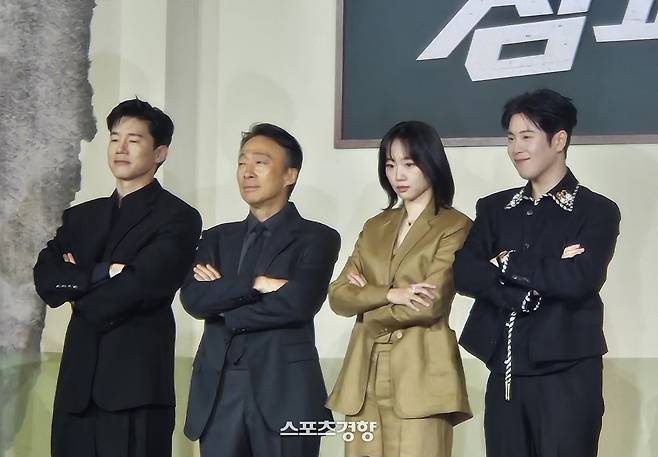 배우 김무열, 이성민, 진기주, 표지훈(왼쪽부터), 사진|이다원 기자