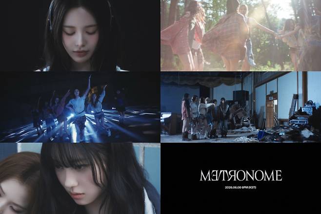 이즈나, 신곡 ‘메트로놈’ 두 번째 MV 티저 오픈 (제공: 웨이크원)