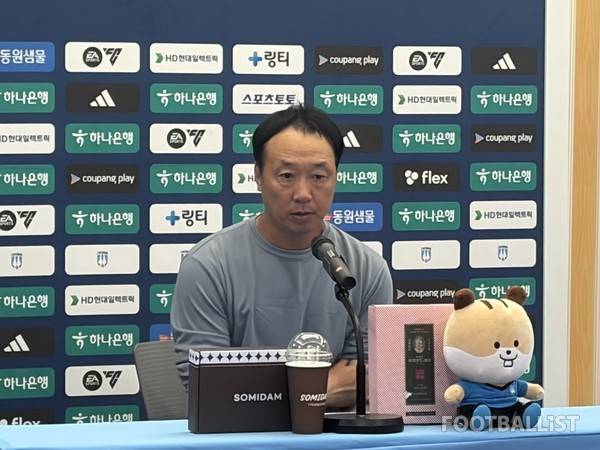 박진섭 천안시티FC 감독. 김진혁 기자
