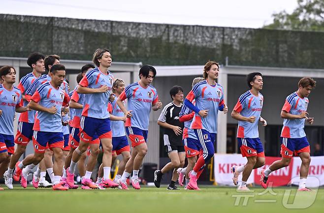 일본 축구대표팀. ⓒ 로이터=뉴스1