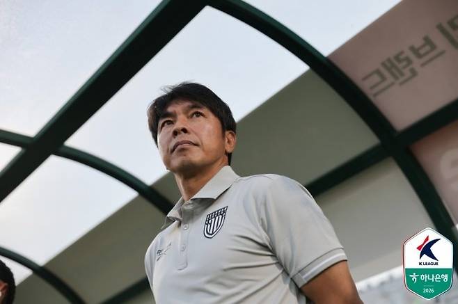 전남 드래곤즈 임관식 감독. 사진=한국프로축구연맹