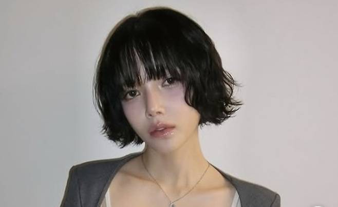 AOA 출신 지민. 사진l지민 SNS 캡처
