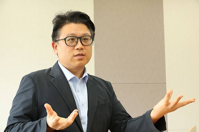 반도체 전문가인 권석준 성균관대학교 화학공학부 교수. 김정효 기자 hyopd@hani.co.kr