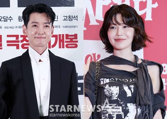 정경호(왼쪽), 수영/사진=스타뉴스