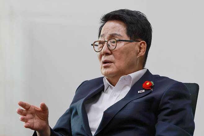 더불어민주당 박지원 의원. 연합뉴스