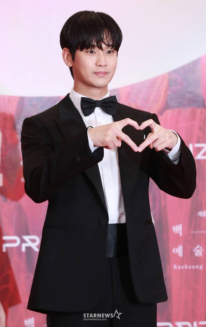배우 김수현/사진=이동훈