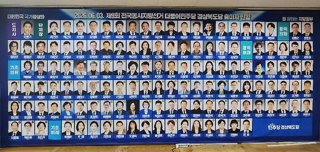 6.3지방선거 결과 더불어민주당 경북도당은 광역과 기초의회에서 모두 63석을 얻어 역대 최다 당선자를 배출했다. 자료사진