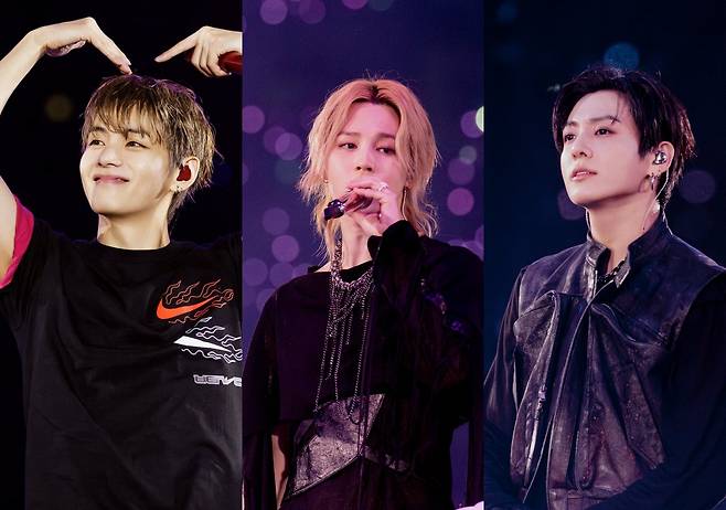 방탄소년단 뷔, 지민, 정국 ⓒ빅히트뮤직