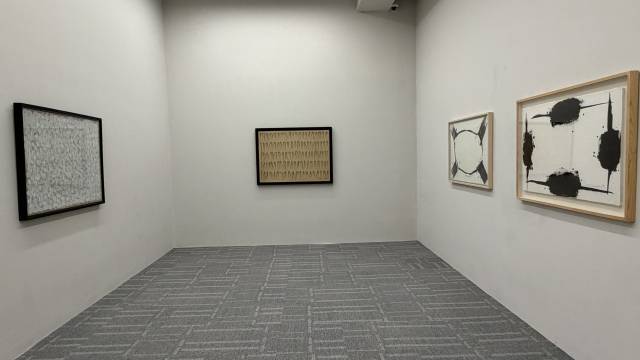 김홍석 개인전 ‘실의 숨결 Where Threads Breathe’ 설치 전경. 김은영 기자 key66@