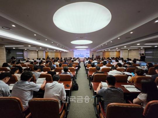 18일 서울 건설회관에서 '2026 하반기 건설 부동산 경기 전망 세미나'가 진행됐다. /사진=조범형 기자